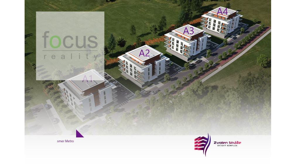 Predpredaj bytov v bytovom komplexe Zvolen Stráže