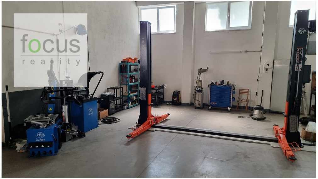 Dlhodobý prenájom zariadenej autodielne - 160 m2