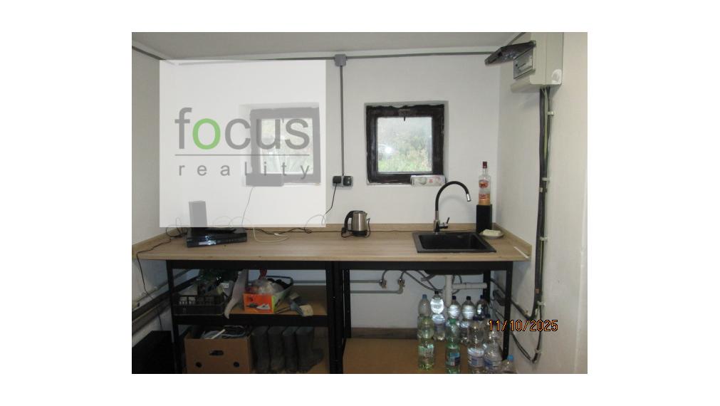 Záhradka s chatou pokročilá rekonštrukcia - Amfiteáter