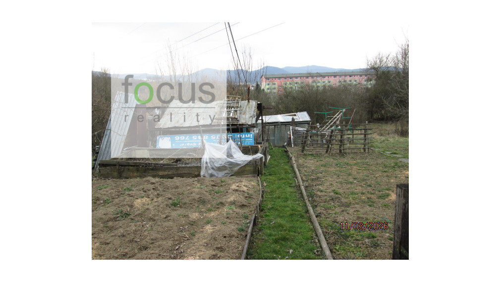 Predám záhradku s elektrickou aj vodovodnou prípojkou