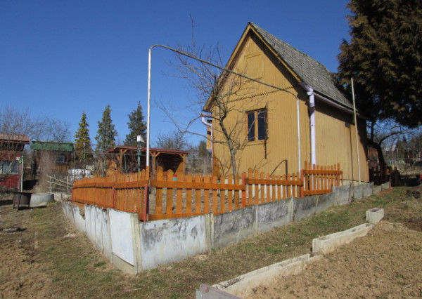 Záhradka s chatkou na Hlinách - pozemok vysporiadaný