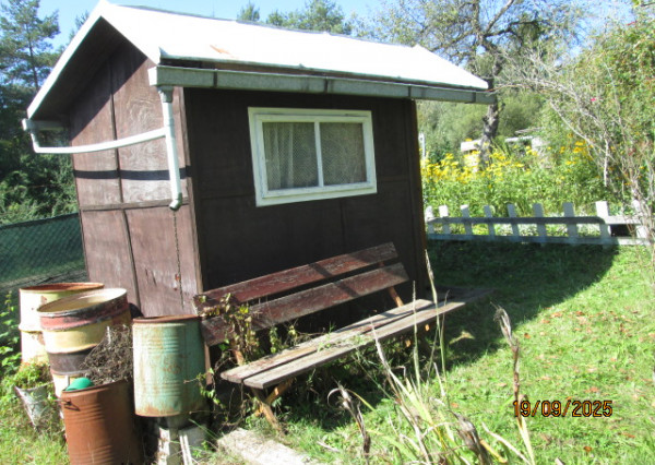 Predám vysporiadanú záhradku Zlatý potok